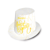 White New Year Gold Hi-Hat