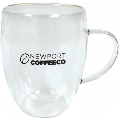 350 Ml. (12 Fl. Oz.) Clearview Glass Mug