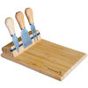 Bamboo Cheese Board With Utensils