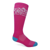 Import Athletic Moisture Wicking Knee High Sock w/Knit-In Logo