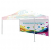 15' Tent Full Wall (Dye Sublimated, Double-Sided)