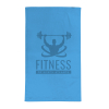 Fitness Terry Velour Towel Dobby Hem