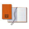 Castelli Linen Banded Pico Lined White Page Journal