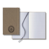 Castelli Linen Banded Medio Lined White Page Journal