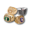 Sterling Silver Athletic Rings
