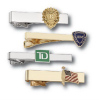 Gold or Silver Plated Brass Tie Bars