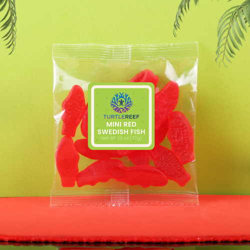 Mini Red Swedish Fish: Taster Packet