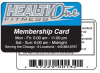 Heavy Laminated Membership Card (2-1/8
