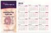 Counter Mat Calendar/Schedule/Info sheet (11
