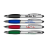 Liqui-Mark® iWriter® Pro - Stylus Retractable Ballpoint Pen w/Silver Barrel