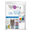 Color Therapy® Adult Coloring Pack w/Coloring Book & Colored Pencils
