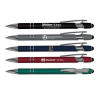 Liqui-Mark® iWriter® Exec - Stylus & Soft Touch Rubberized Metal Ballpoint Pen (Black Ink)