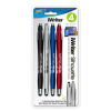Set of 4 Liqui-Mark® iWriter® Silhouette Retractable Ballpoint Pen w/Stylus