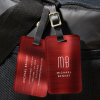 Custom Molded Metal Luggage Tags