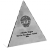 Triangle Angled Aluminum Award