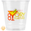 8oz Custom Printed Clear Plastic PET Cups PRO