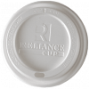 12-24 Oz. White Lid for Paper Hot Cup