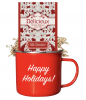 Camper Mug with Holiday Cocoa & Candy Cane