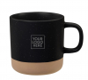 Ceramic & Clay Bottom 12 oz Mug