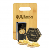Cheese & Crackers with Branded Cutting Board