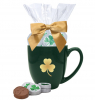 Chocolate Shamrocks Gift Mug
