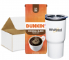 Dunkin Coffee with Branded Tumbler Dunkin Coffee with Branded Tumbler Dunkin Coffee with Tumbler