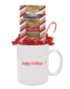Ghirardelli Cocoa & Candy Cane Gift Mug