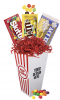 Movie Night Candy & Popcorn Basket