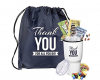 Thank You Set - Stainless Candy Tumbler with Drawstring Bag