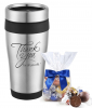 Thank You Tumbler with Lindt Truffles