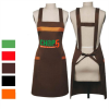 12 oz Woven knitted Two-Tone Kitchen Aprons w/ 2 pockets
