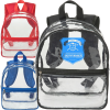 Cold-Resistant Heavy Duty Stadium Approved Clear Transparent PVC Backpack