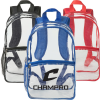 Large Heavy Duty Clear Transparent PVC Backpack