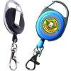Carabiner Badge Reel with Lobster Claw & Belt Clip