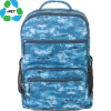 Lightweight Bag rPET Recycled 600D Polyester Tech Backpack