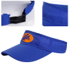 100% Polyester Quick Drying Sun Visors w/ Plastic Buckle