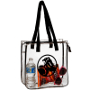 Stadium Compliant Clear Vinyl Zippered Tote Bag (12