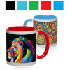 11 Oz. Two-Tone Full Color Sublimated Coffee Mug
