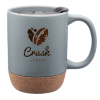 Classic Barista Coffee Mug 13 Oz. Cork Bottom Ceramic Mugs