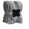 Polyester 235G Faux Fur Sherpa Blanket w/Custom Logo 50
