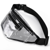 Stadium Approved Clear Transparent PVC Fanny Pack (15.7