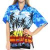 Women's 135 GSM Light 4-Way Stretch UV Resistant Hawaiian Shirts