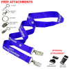 3/4'' Double Ended Polyester Lanyard