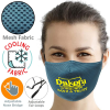 3-Layer Cooling Face Mask w/Screen Print Antibacterial Masks