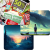Large Full Color Rectangular Mouse Pads