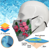 Cooling Face Mask Adjustable 3 Layer Mask for Summer