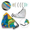 5 Layer Full Color Face Mask w/ Adjustable Ear Loop