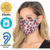 Economy Safety Face Mask w/ Full Color Imprint Elastic Masks
