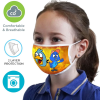 2 Layer Kids Face Mask w/ Full Color Logo & Elastic Ear-Loop
