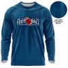 Unisex 160 GSM Football Mesh Performance Sublimation Long Sleeve T-Shirt